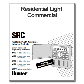 Hunter SCR - The Watershed OFFICIAL CONTROLLER MANUALS LIBRARY