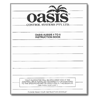 Oasis Aussie 4 to 8 Controller Manual