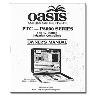 Oasis PTC 800 Series 4 to 42 Controller Manual