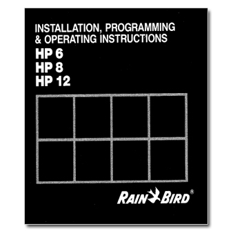 Rainbird HP Series Controller Manual