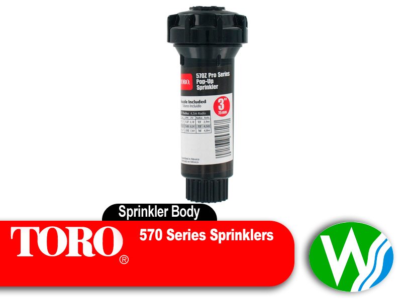 Toro 570Z 3P Pop Up Sprinkler Spray Body